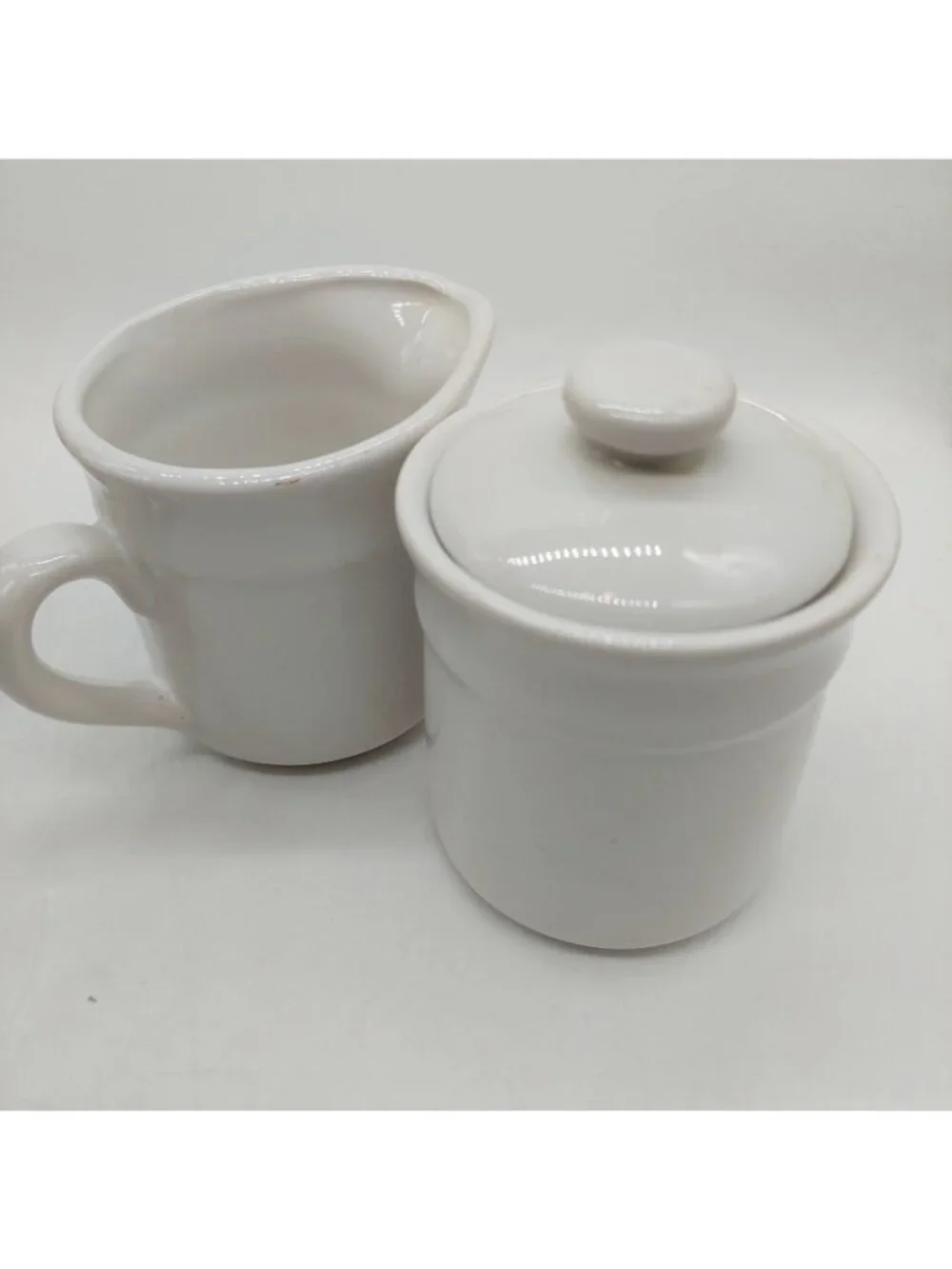 Vintage Sugar Bowl & Creamer 